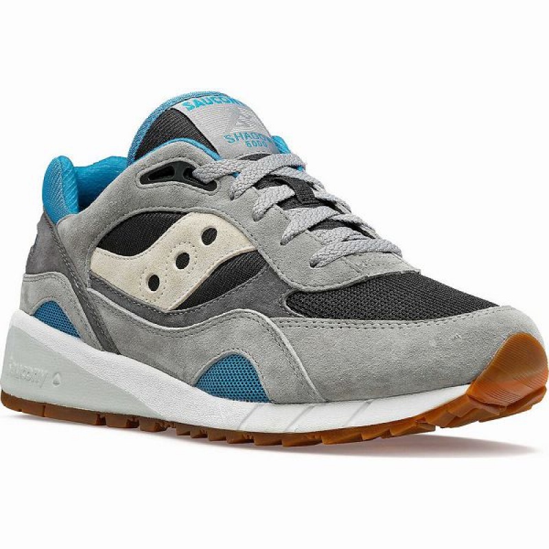 Women's Saucony Shadow 6000 Sneakers Grey / Black | VZUEQTK-54