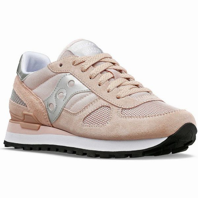 Women's Saucony Shadow Original Sneakers Brown / Silver | GFCMVIJ-48