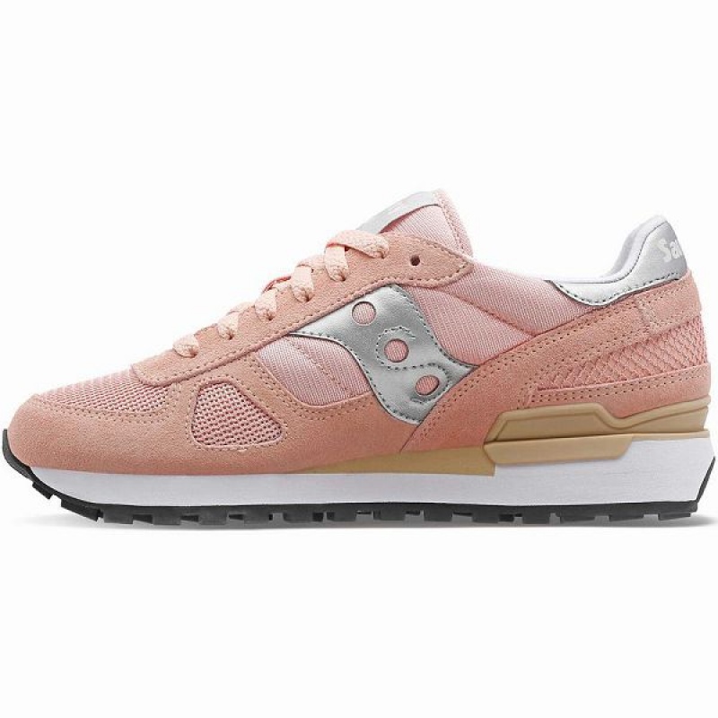 Women's Saucony Shadow Original Sneakers Pink / Silver | QFKDYRG-71