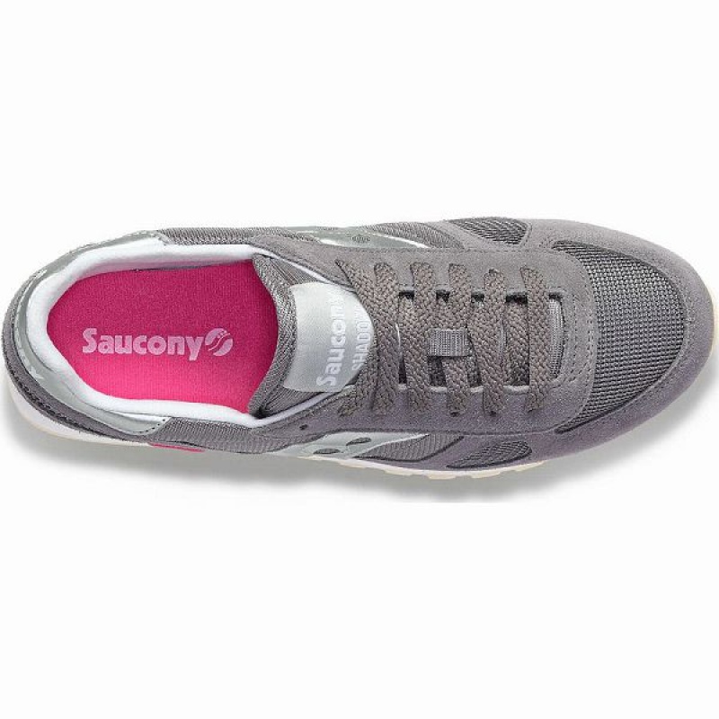 Women's Saucony Shadow Original Sneakers Grey / Silver | OXSIZGR-96