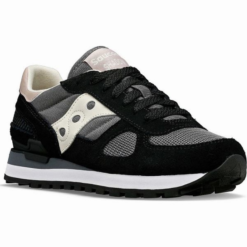 Women's Saucony Shadow Original Sneakers Black / Grey | DSXLKFZ-90