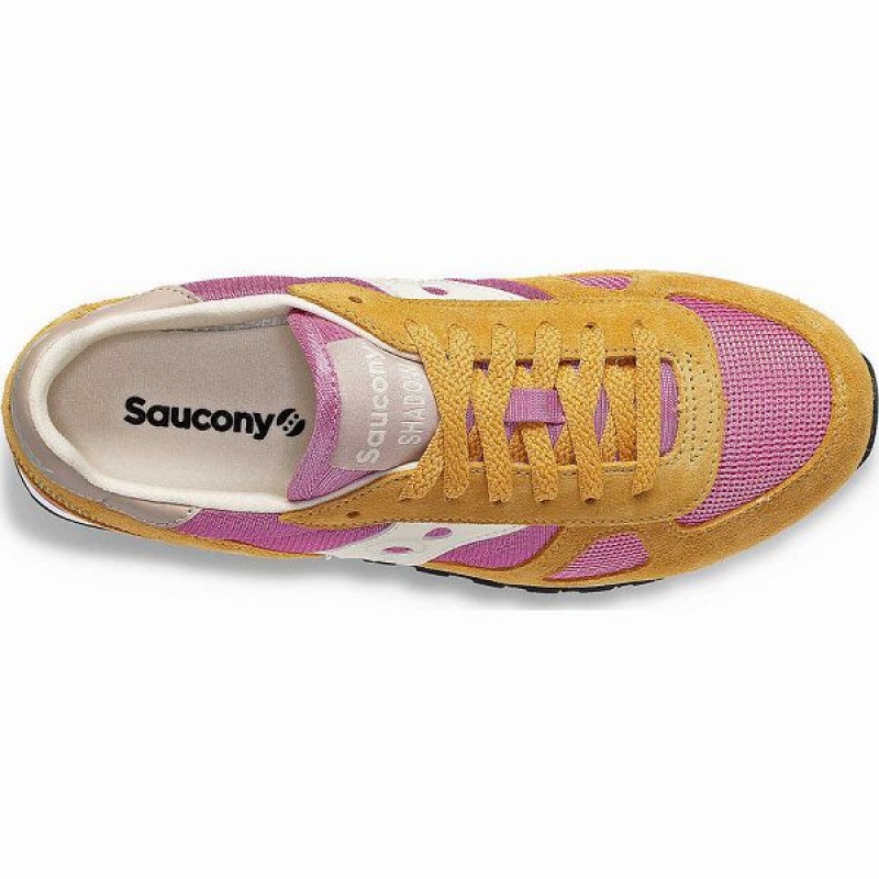 Women's Saucony Shadow Original Sneakers Beige / Pink | JTHOPVK-74