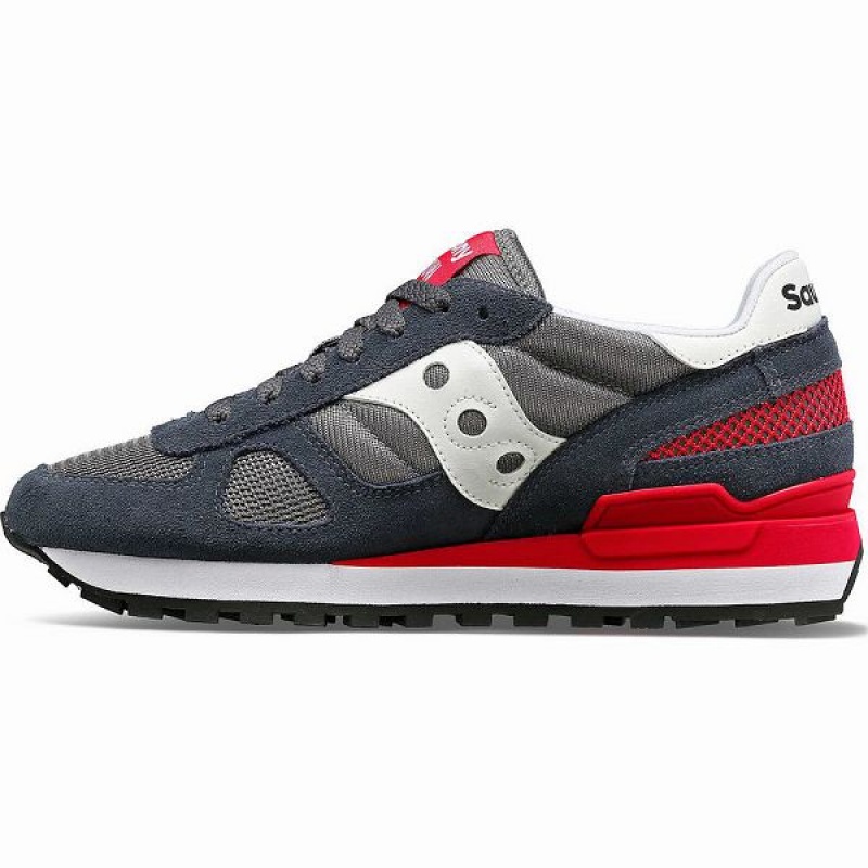 Women's Saucony Shadow Original Sneakers Dark Grey / Red | IUCGYOJ-68