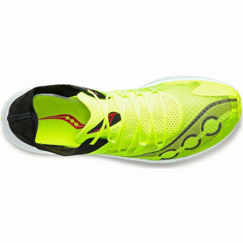 Women's Saucony Sinister Running Shoes Yellow / Black | SUNXFHM-42