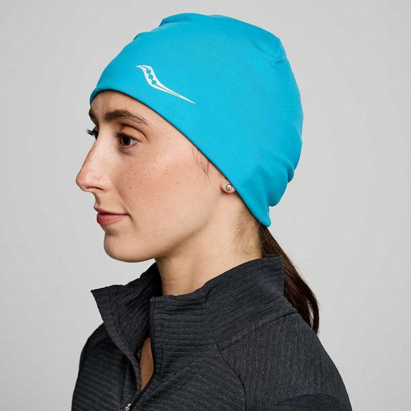 Women\'s Saucony Solstice Beanie Blue | DKAMSQJ-27