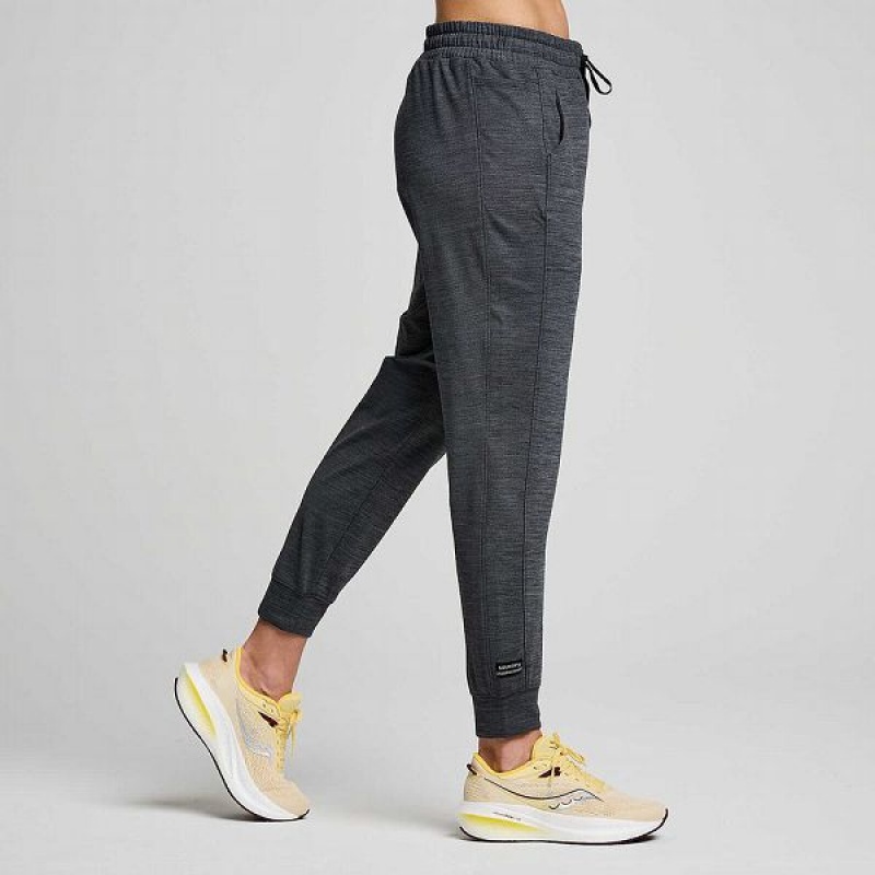 Women's Saucony Solstice Joggers Black | ILQDUSY-45