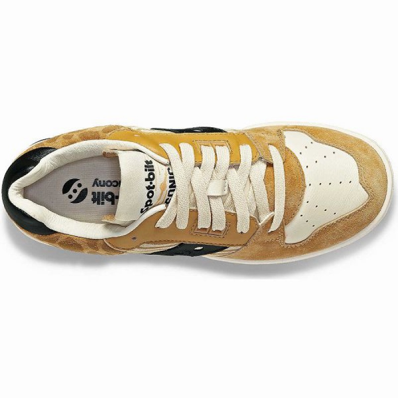 Women's Saucony Spot-Bilt™ Sonic Low Sneakers Beige | WKTEDJY-64