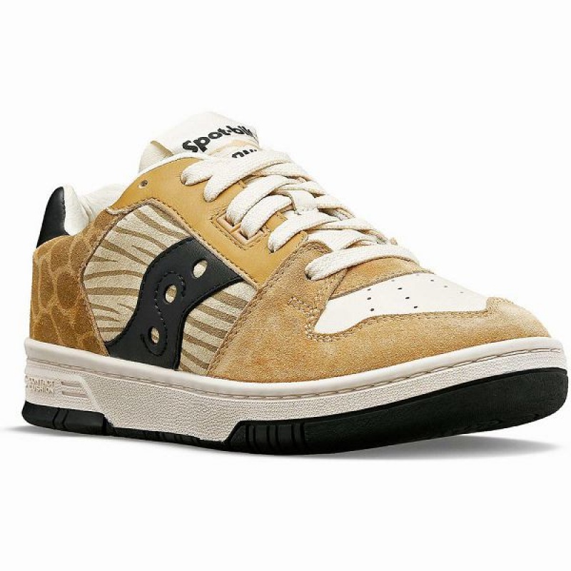 Women's Saucony Spot-Bilt™ Sonic Low Sneakers Beige | WKTEDJY-64