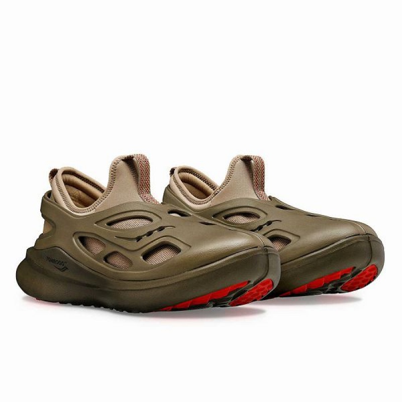 Women's Saucony TOMBOGO™ x Butterfly Sneakers Brown | ZRAVLWX-24