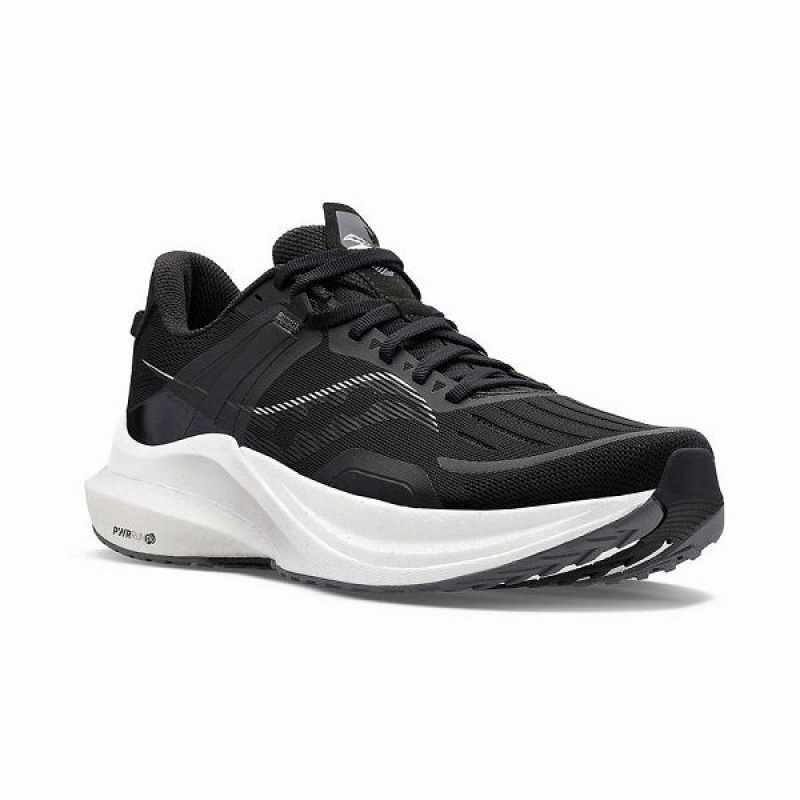 Women's Saucony Tempus Running Shoes Black | JWONQKA-68