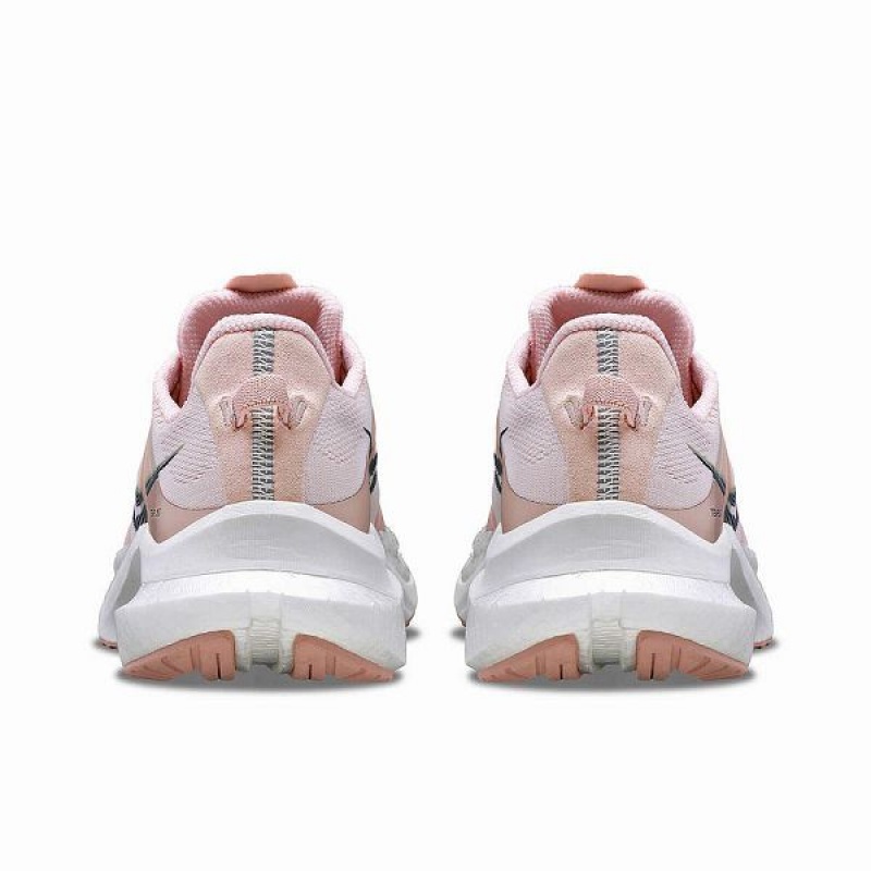 Women's Saucony Tempus Running Shoes Pink / Navy | HLNGSYD-12