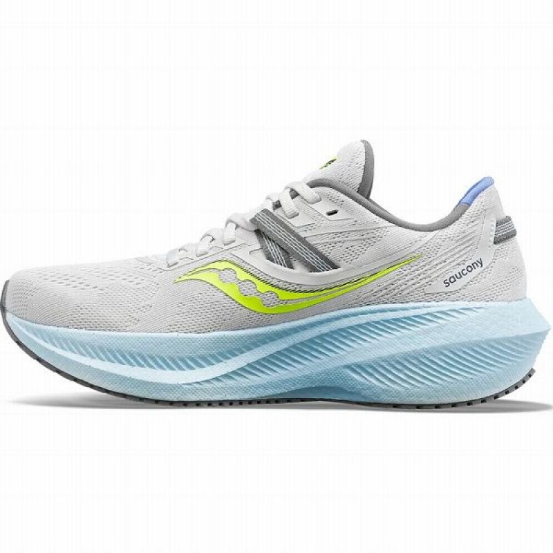 Women's Saucony Triumph 20 Running Shoes White | MVJKPAW-73