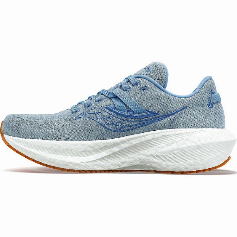 Women's Saucony Triumph RFG Running Shoes Blue | YVWUMQP-17