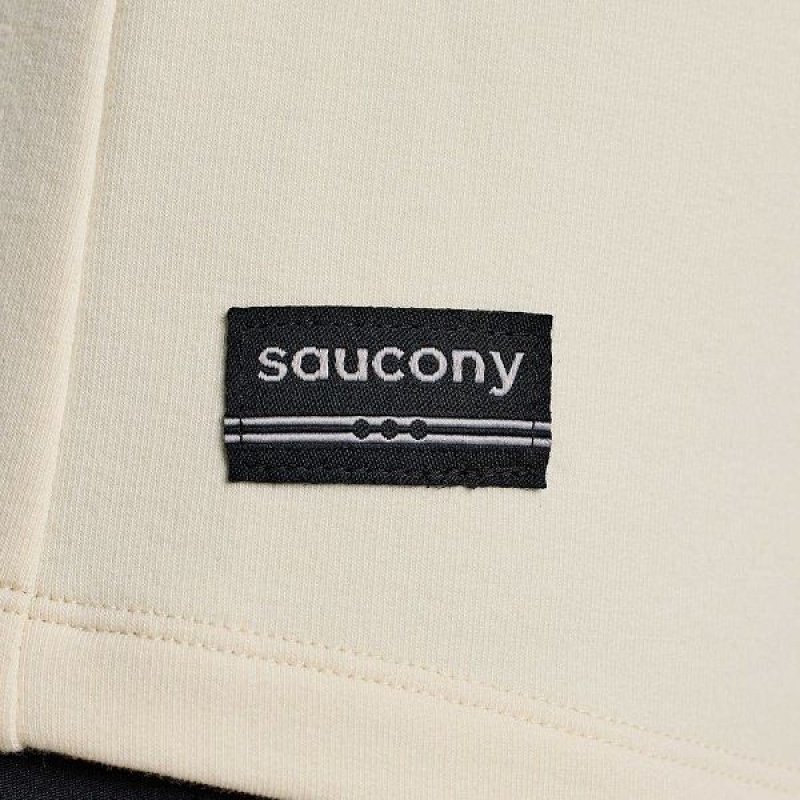 Women's Saucony Triumph Tunic Hoodie Beige | NUDBOVM-48