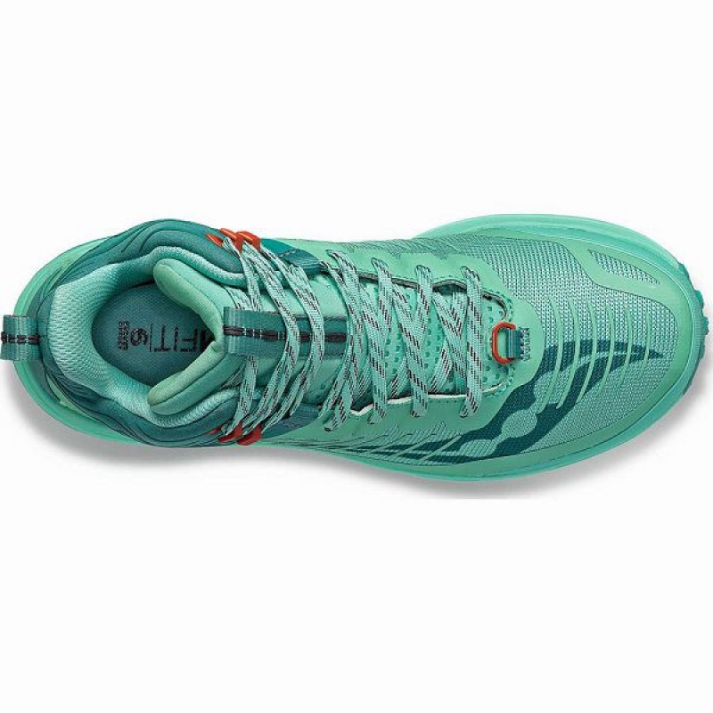 Women's Saucony Ultra Ridge GTX Running Shoes Turquoise | OKPUJSR-91