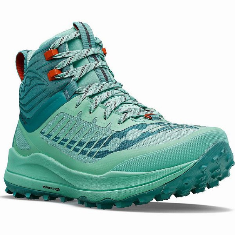 Women's Saucony Ultra Ridge GTX Running Shoes Turquoise | OKPUJSR-91