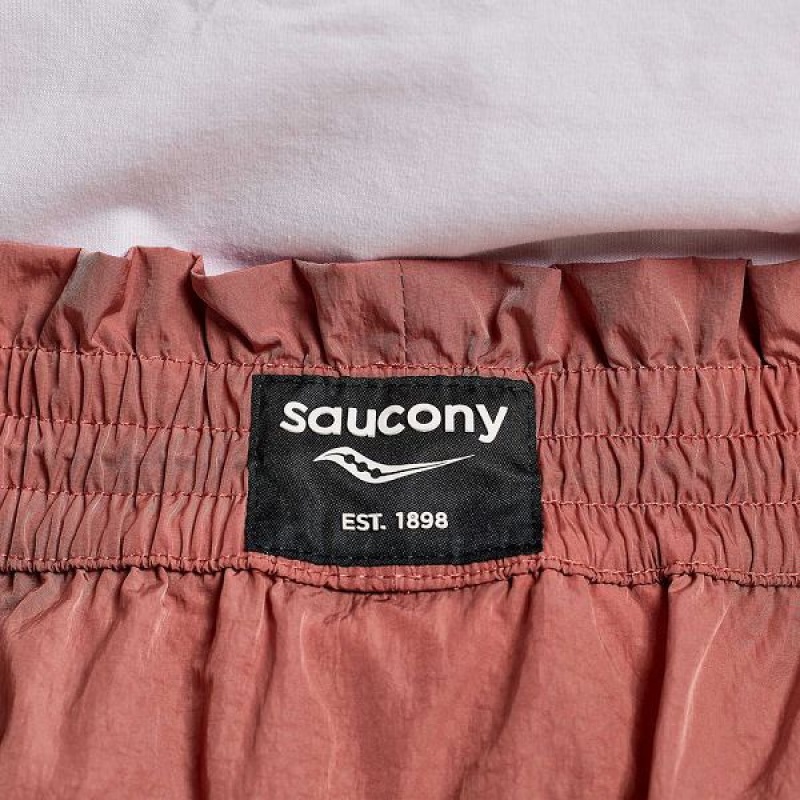 Women's Saucony Unwind Shorts Soot | NCPSQHR-13