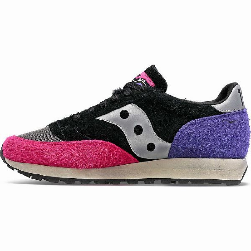 Women's Saucony X Frank Cooke Jazz 81 Sneakers Black / Multicolor | SNEPBTM-87