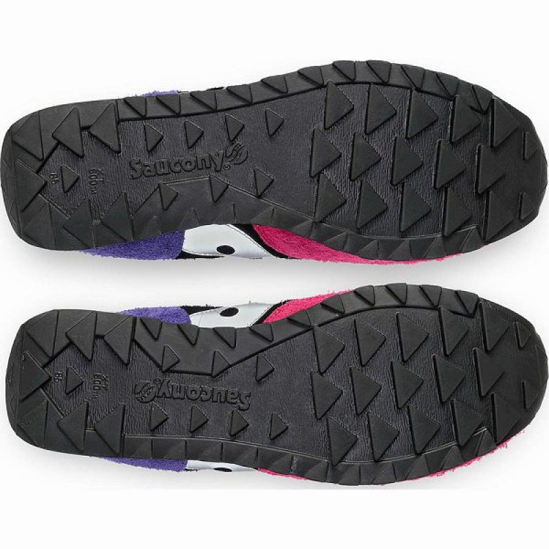 Women's Saucony X Frank Cooke Jazz 81 Sneakers Black / Multicolor | SNEPBTM-87