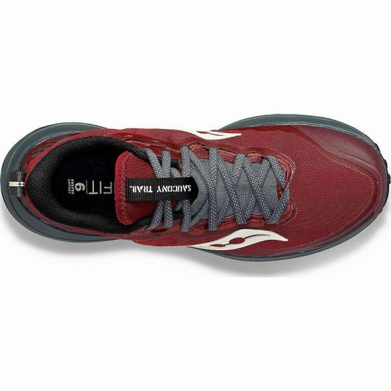 Women's Saucony Xodus Ultra 2 Running Shoes Red / Grey | RGPALIH-60