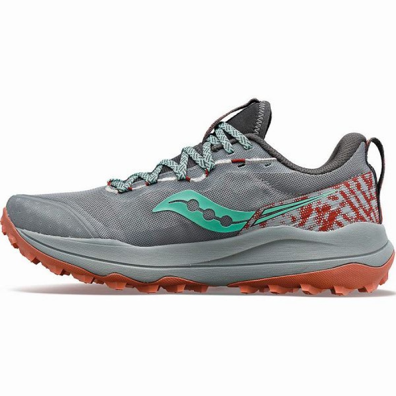 Women's Saucony Xodus Ultra 2 Running Shoes Grey | SFQATZP-90