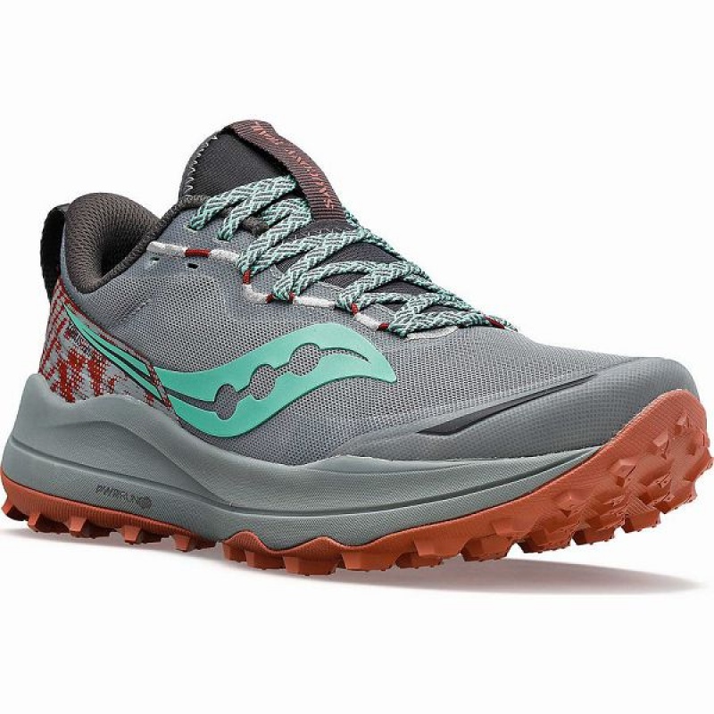 Women's Saucony Xodus Ultra 2 Running Shoes Grey | SFQATZP-90