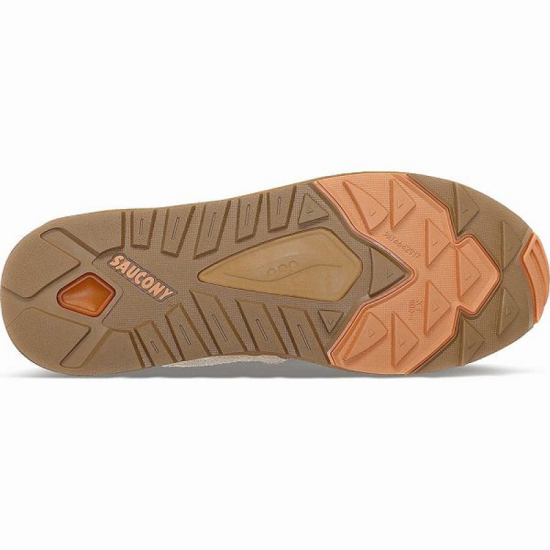 Women's Saucony x Colour Plus Grid Shadow 2 Sneakers Brown | LJKYGUV-10